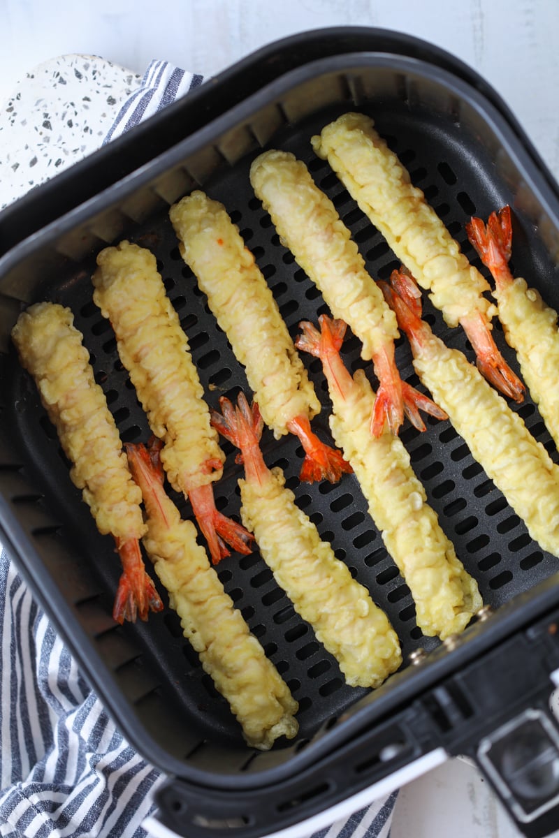 Crispy Air Fryer Frozen Shrimp Tempura