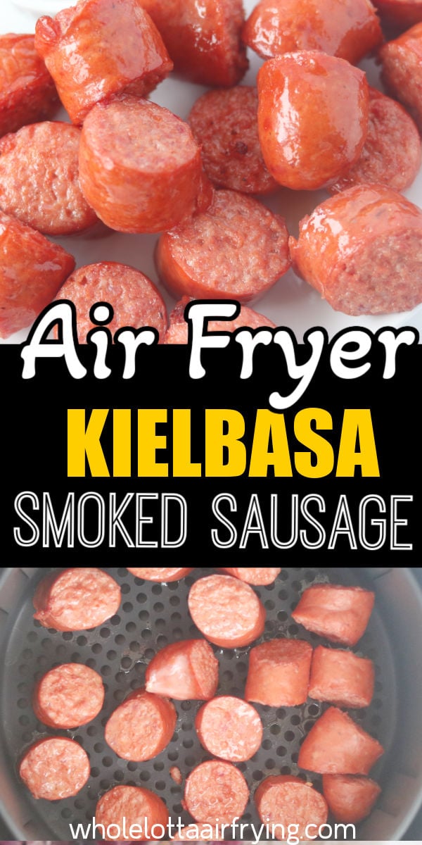 Fully Cooked Smoked Sausage in Air Fryer (Polska Kielbasa)