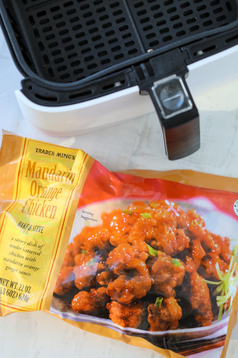 Trader Joe's Orange Chicken Air Fryer Recipe Frozen Orange Chicken