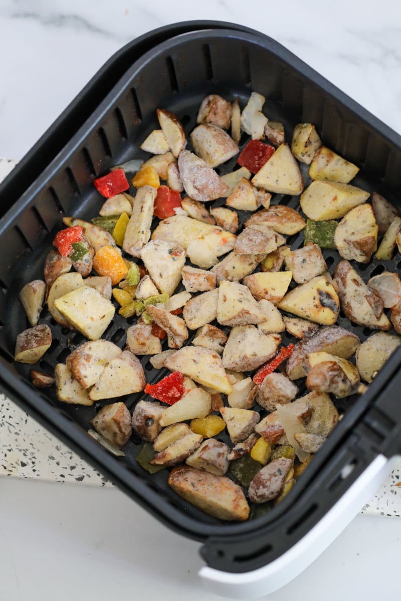 Air Fryer Home Fries (Diced Frozen Potatoes O'Brien)